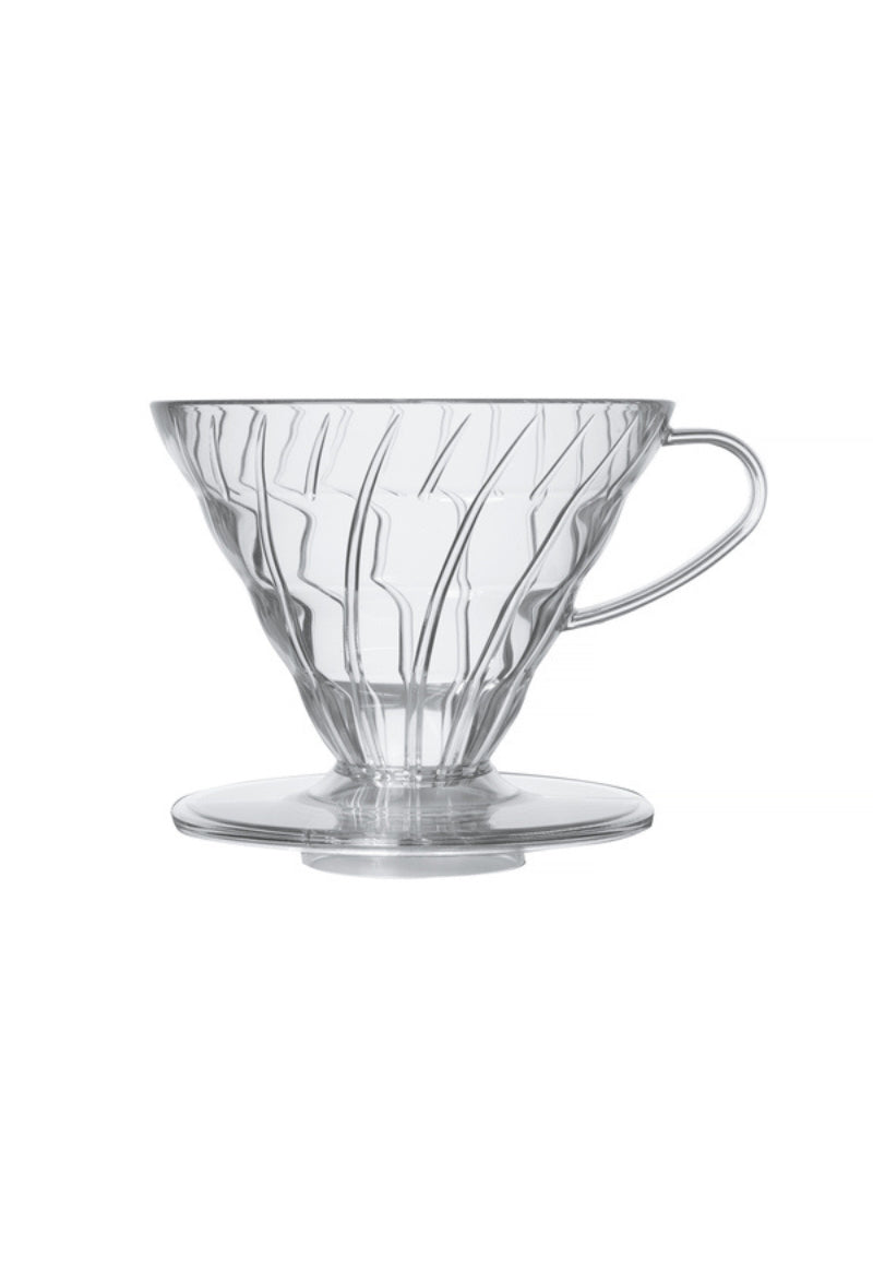 Hario V60 muovinen suppilo kahvin uuttamiseen